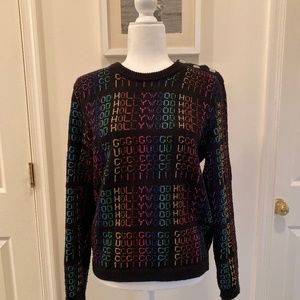 Gucci Hollywood Rainbow Sweater Size M